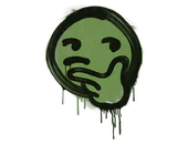 Sealed Graffiti | Thoughtfull (Battle Green) image