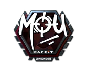 Sticker | mou (Foil) | London 2018 image