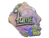 Sticker | fame (Holo) | Rio 2022 image