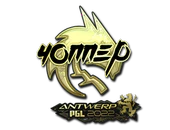 Sticker | chopper (Gold) | Antwerp 2022 image
