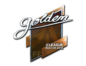 Sticker | Golden (Foil) | Boston 2018 image