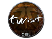 Sticker | twist (Foil) | Katowice 2019 image