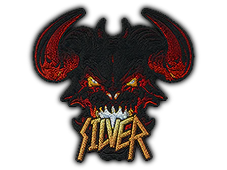 Patch | Metal Silver Demon image