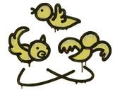 Sealed Graffiti | Dizzy (Tracer Yellow) image