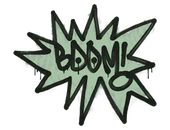 Sealed Graffiti | BOOM (Cash Green) image