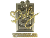 Sticker | dav1g (Gold) | Copenhagen 2024 image