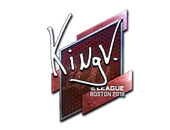 Sticker | kNgV- (Foil) | Boston 2018 image