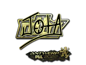 Sticker | JOTA (Gold) | Antwerp 2022 image