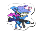 Sticker | Blue Shark Shooter image