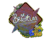 Sticker | Brollan (Glitter) | Rio 2022 image
