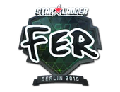 Sticker | fer (Foil) | Berlin 2019 image