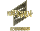 Sticker | kraghen (Gold) | Copenhagen 2024 image
