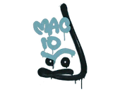 Sealed Graffiti | Recoil MAC-10 (Wire Blue) image