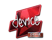 Sticker | device (Foil) | Atlanta 2017 image