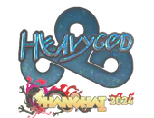 Sticker | Heavygod (Glitter) | Shanghai 2024 image