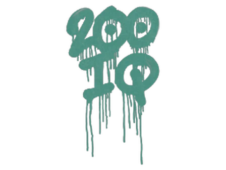Sealed Graffiti | 200 IQ (Frog Green) image