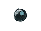 Sealed Graffiti | 8-Ball (Wire Blue) image