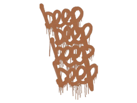 Sealed Graffiti | BEEP (Tiger Orange) image