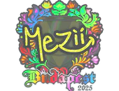Sticker | mezii (Holo) | Budapest 2025 image