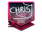 Sticker | chrisJ (Foil) | Cluj-Napoca 2015 image