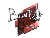 Sticker | bondik | Boston 2018 image