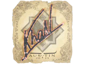 Sticker | khaN | Austin 2025 image