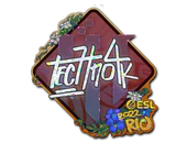 Sticker | Techno4K (Glitter) | Rio 2022 image