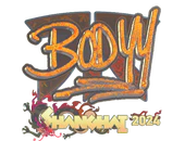 Sticker | bodyy (Holo) | Shanghai 2024 image