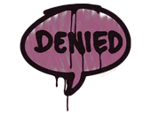 Sealed Graffiti | Denied (Princess Pink) image