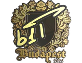 Sticker | b1t (Gold) | Budapest 2025 image