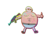 Sticker | Poorly Drawn Terrorist (Holo) image