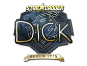 Sticker | DickStacy (Gold) | Berlin 2019 image