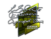 Sticker | Edward (Foil) | Boston 2018 image