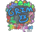Sticker | Grim (Holo) | Budapest 2025 image
