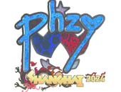 Sticker | phzy (Holo) | Shanghai 2024 image
