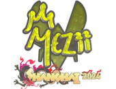 Sticker | mezii (Glitter) | Shanghai 2024 image