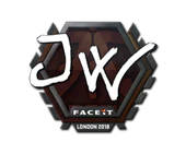 Sticker | JW | London 2018 image