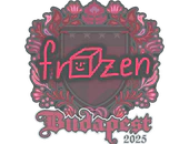 Sticker | frozen | Budapest 2025 image