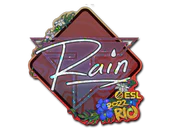 Sticker | rain (Glitter) | Rio 2022 image