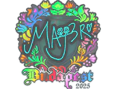 Sticker | MAJ3R (Holo) | Budapest 2025 image