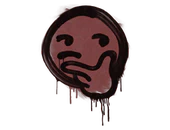 Sealed Graffiti | Thoughtfull (Brick Red) image