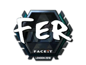 Sticker | fer (Foil) | London 2018 image