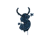 Sealed Graffiti | Bling (Monarch Blue) image