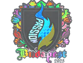 Sticker | Passion UA (Holo) | Budapest 2025 image