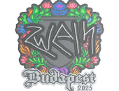 Sticker | zweih (Embroidered) | Budapest 2025 image