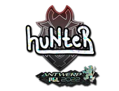 Sticker | huNter (Glitter) | Antwerp 2022 image