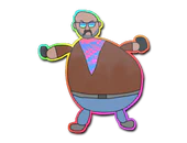 Sticker | Poorly Drawn Leet Crew (Holo) image