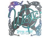 Sticker | woxic (Holo) | Austin 2025 image