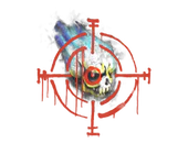 Sealed Graffiti | Skull n' Crosshairs image