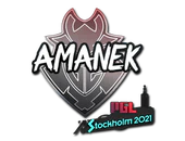 Sticker | AMANEK | Stockholm 2021 image